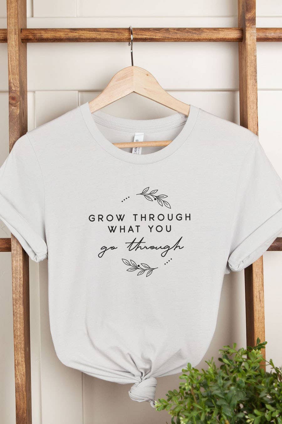 Bella Me - Wholesale Screen Printed T-Shirt - Women's - Grow Through What You Go Through2