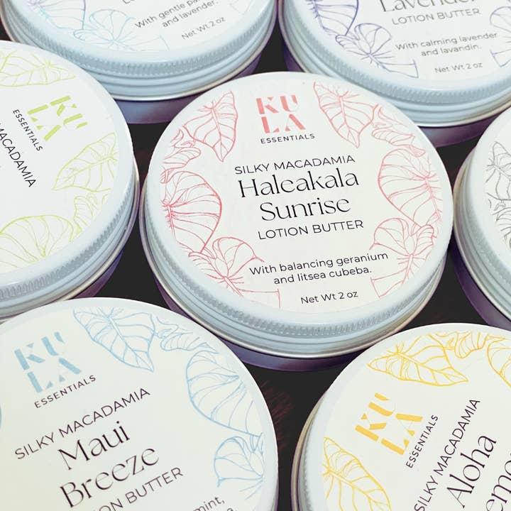 Kula Essentials - Wholesale Body Balm/Butter - Silky Macadamia Lotion Butter - Maui Breeze2