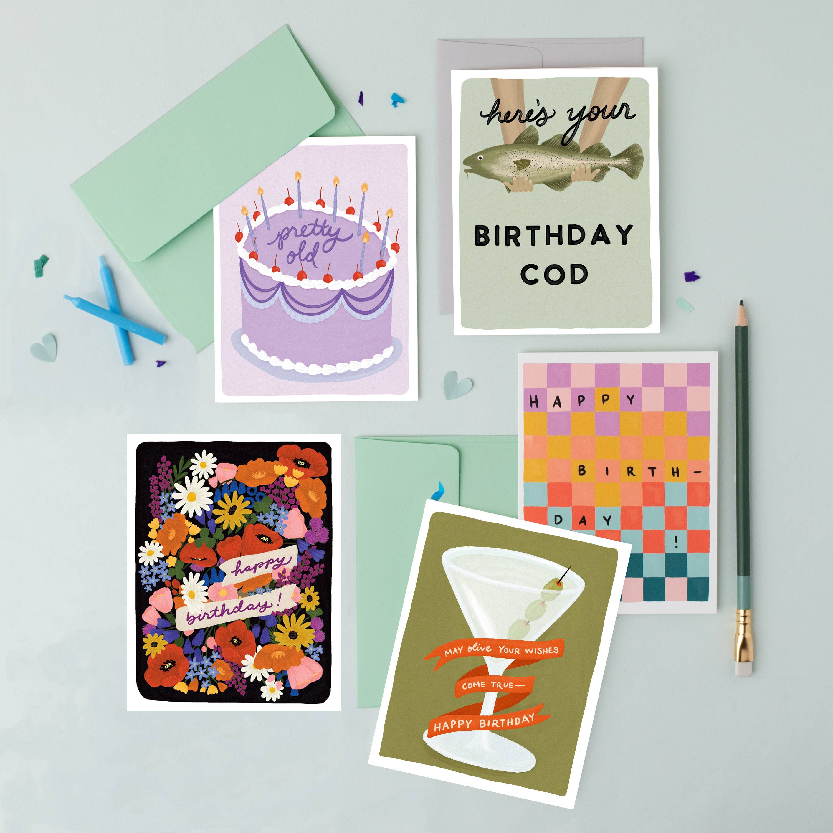 Slightly Stationery - Wholesale Birthday Card - Birthday Cod | Funny Birthday Card1