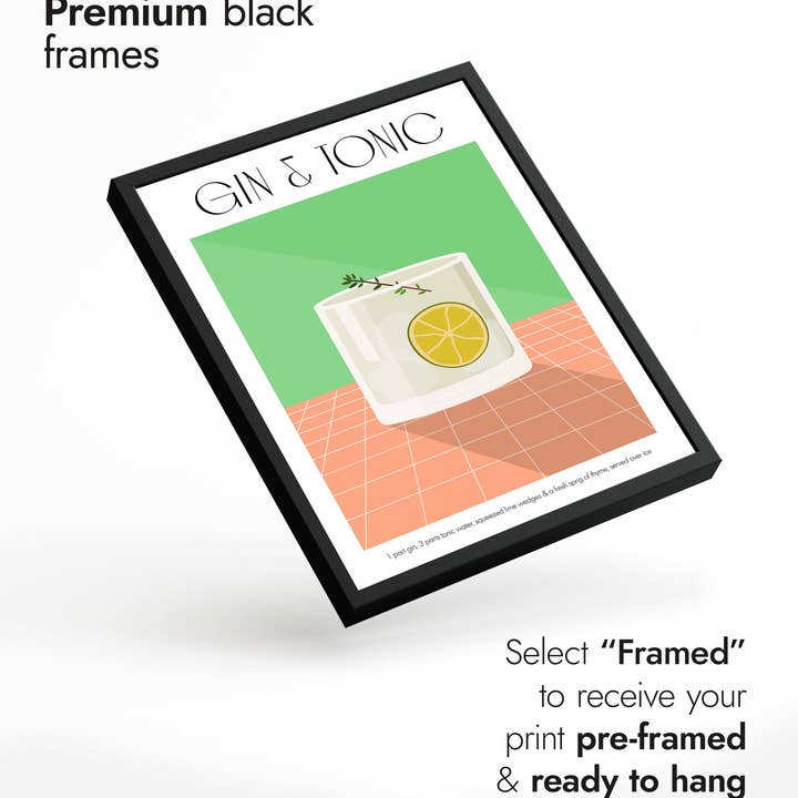 Animato – wholesale Poster – Gin & Tonic3