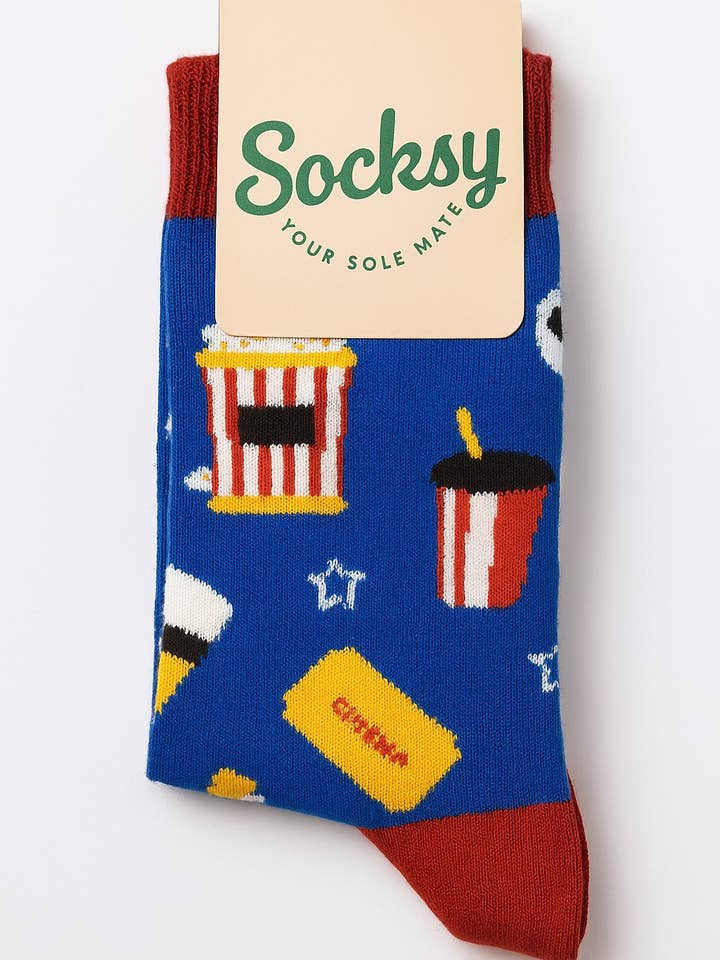 Movie Organic Socks for wholesale by Socksy