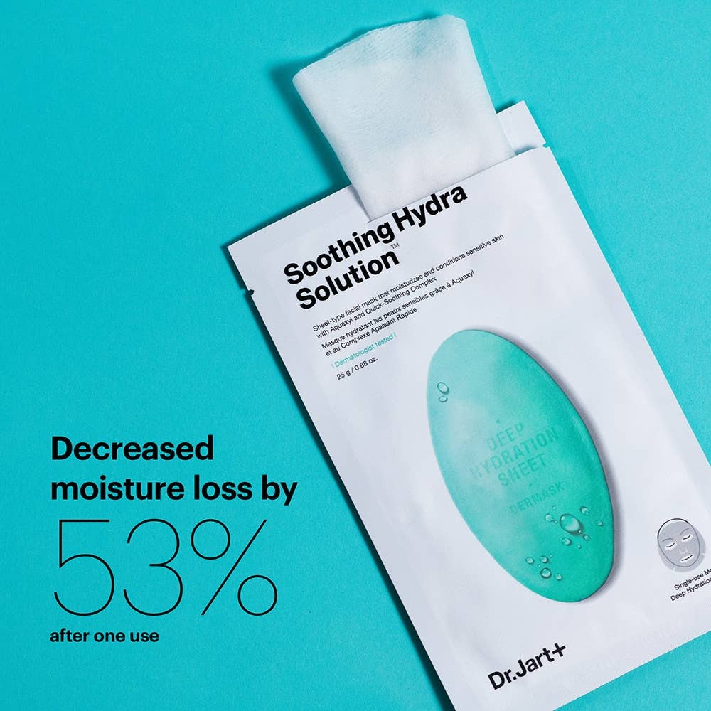 Kosmic - Kbeauty Skincare - Wholesale Skincare Face Mask - [DR.JART+] SOOTHING HYDRA SOLUTION MASK 1 SHEET1