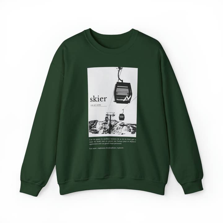 Chandail Coton Ouaté - ESQUIADOR para venta al por mayor de State of Mind Brand