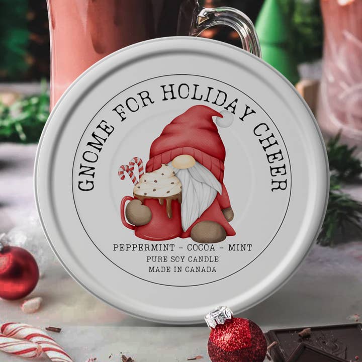 Kabouter voor de kerstsfeer voor wholesale door Serendipity Soy Candles