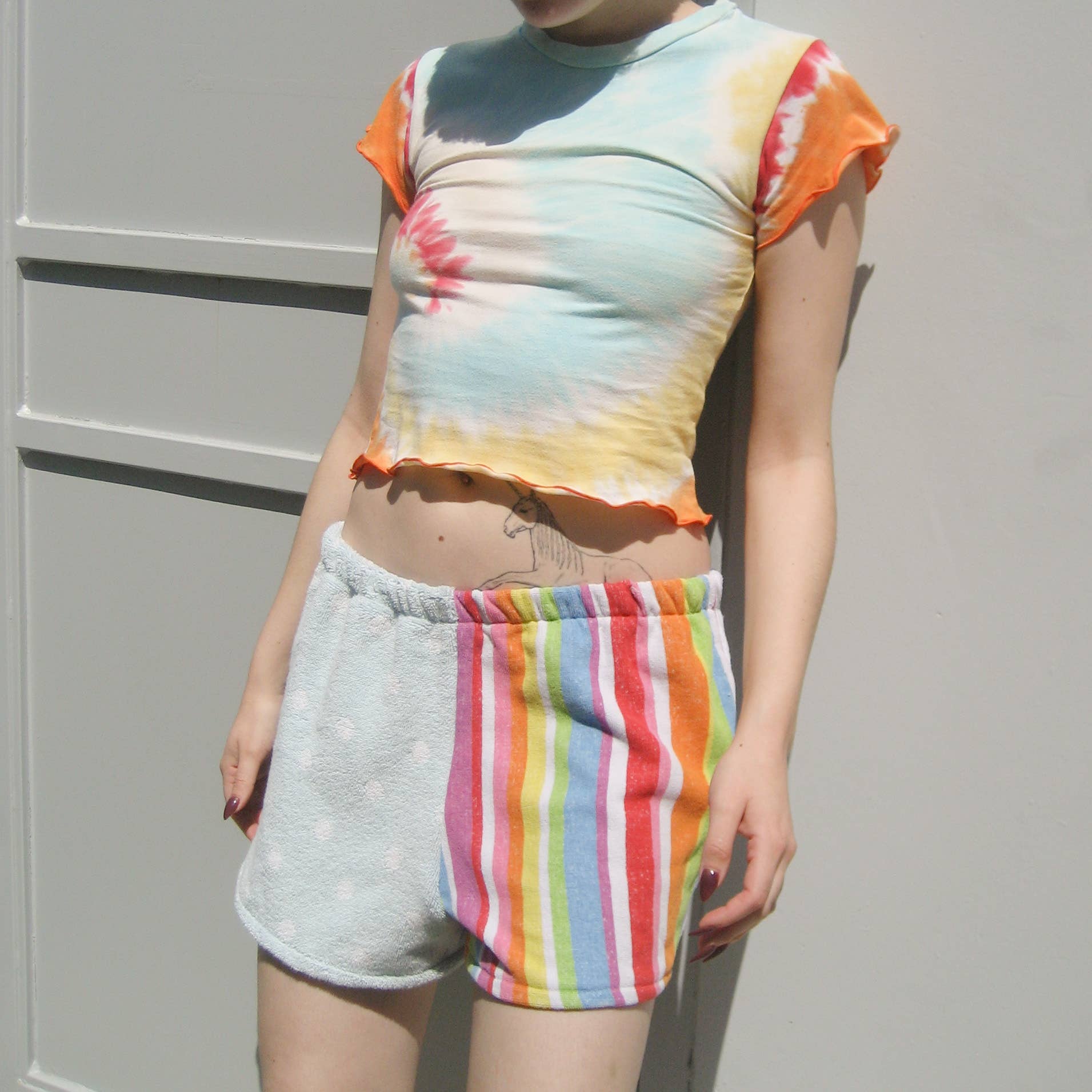 American Recycled Clothing - Wholesale Shorts - Women's - Towel Short Bundle9