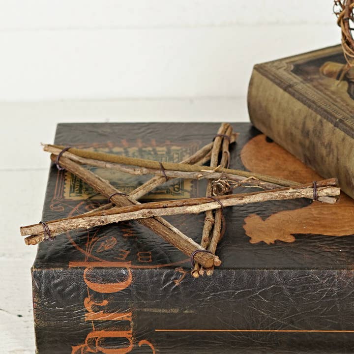 Holiday Depot Inc. - Wholesale Ornament - M10107- 8in Rattan Twig Vine Star5