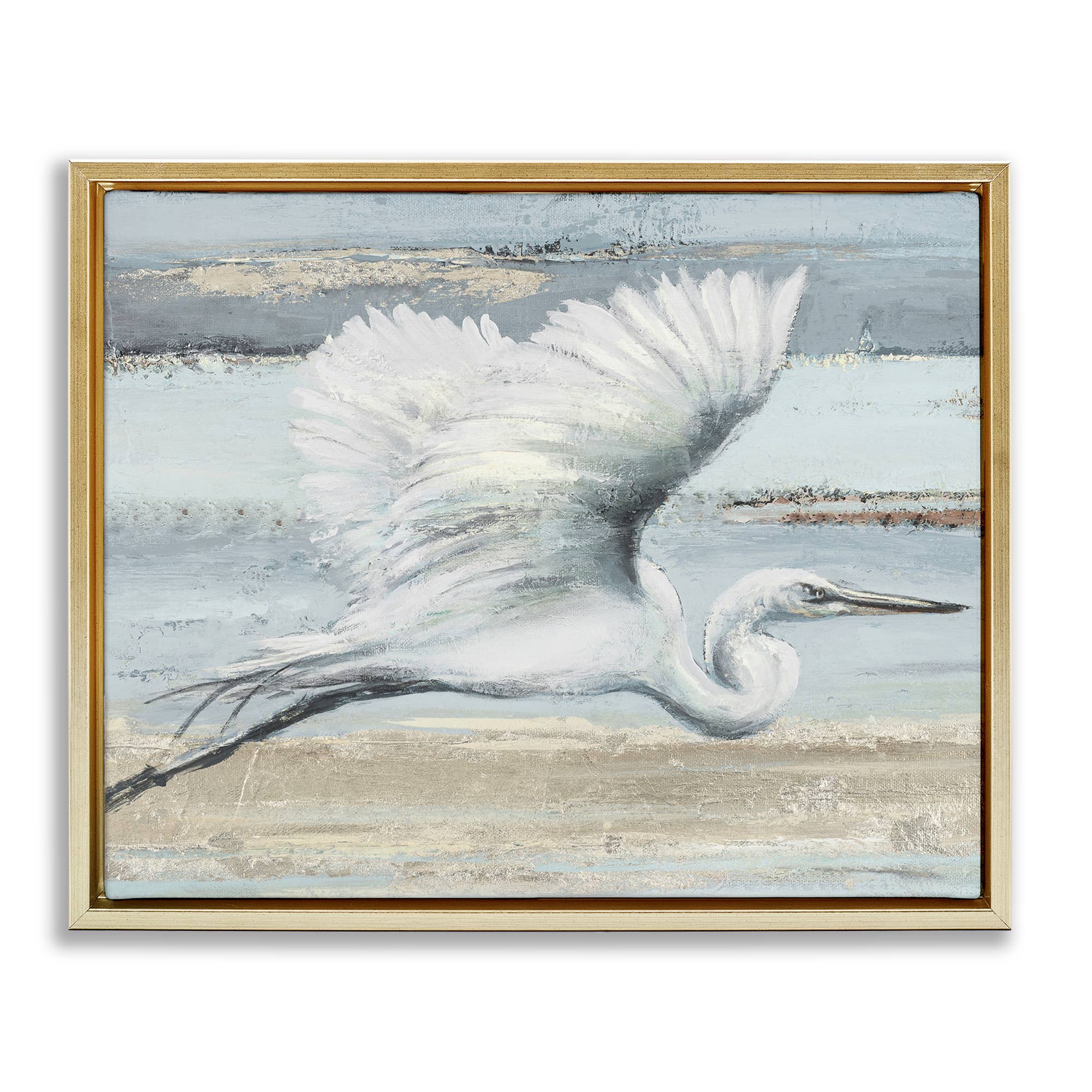 Stupell Industries - Wholesale Wall Sign - Soaring Great Egret - Framed Wall Art24