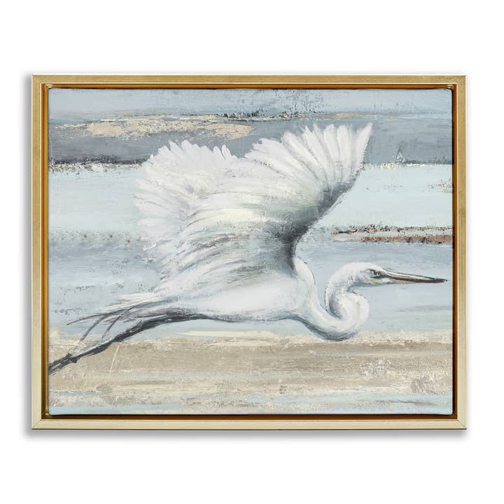 Stupell Industries - Wholesale Wall Sign - Soaring Great Egret - Framed Wall Art24