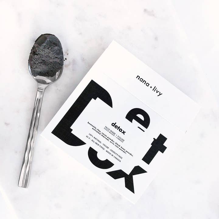 Detox Face Mask + Polish for wholesale by Nana + Livy