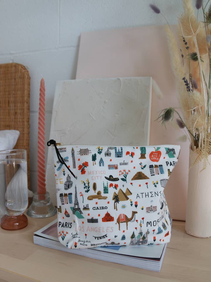 Landmark Pouch for wholesale by This & That Design Co.