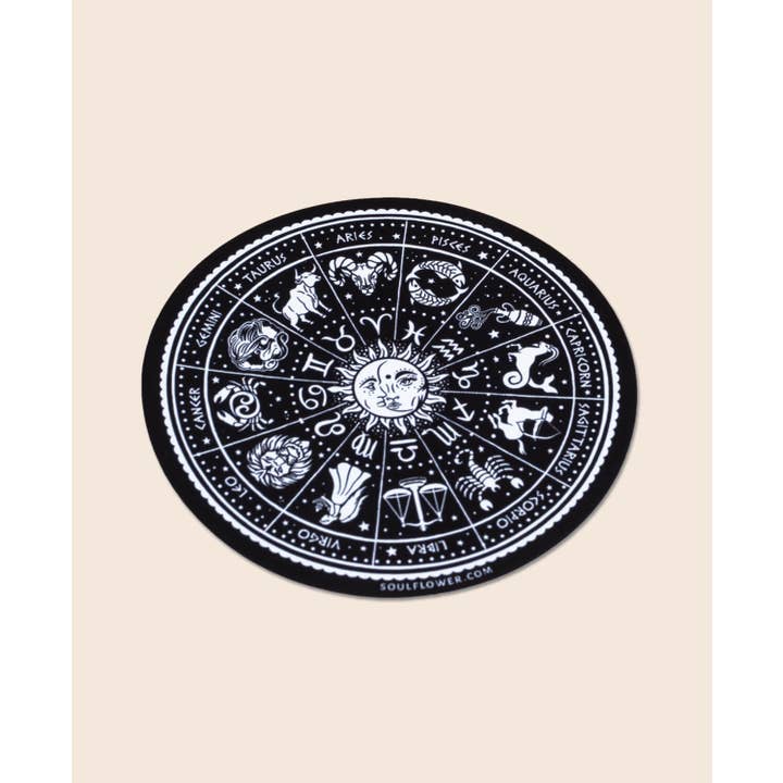 Soul Flower - Vendita all'ingrosso Adesivo - Adesivo Zodiacale - Adesivi Mistici1