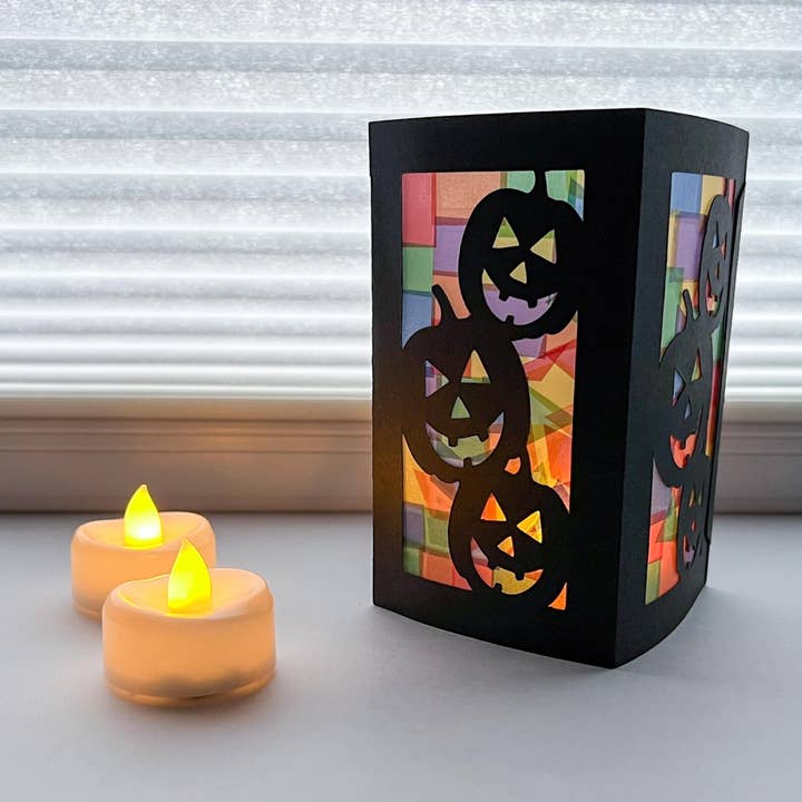 Pumpkin Lantern Craft Kit for Kids for wholesale by Calenlou Crafts