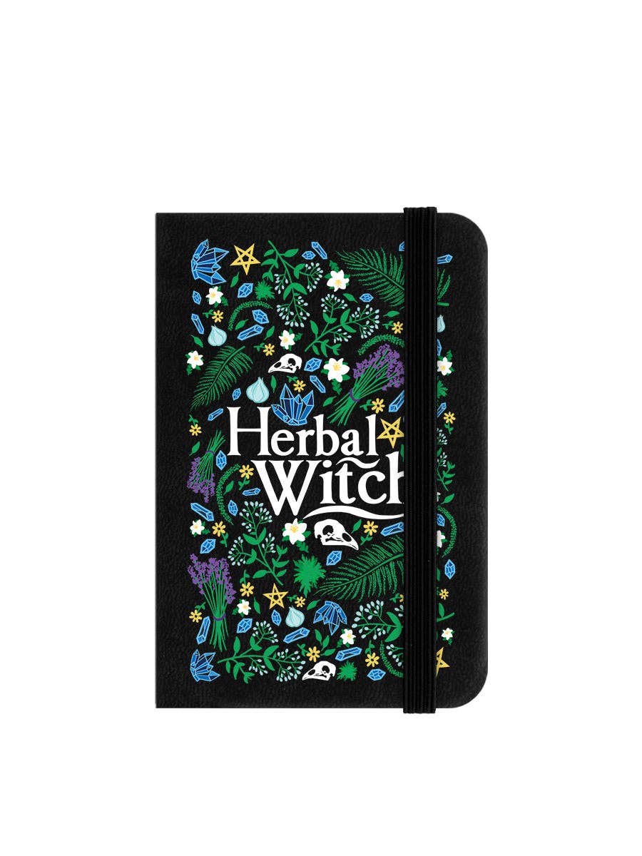Grindstore – wholesale Notebook – Herbal Witch Mini Black Notebook