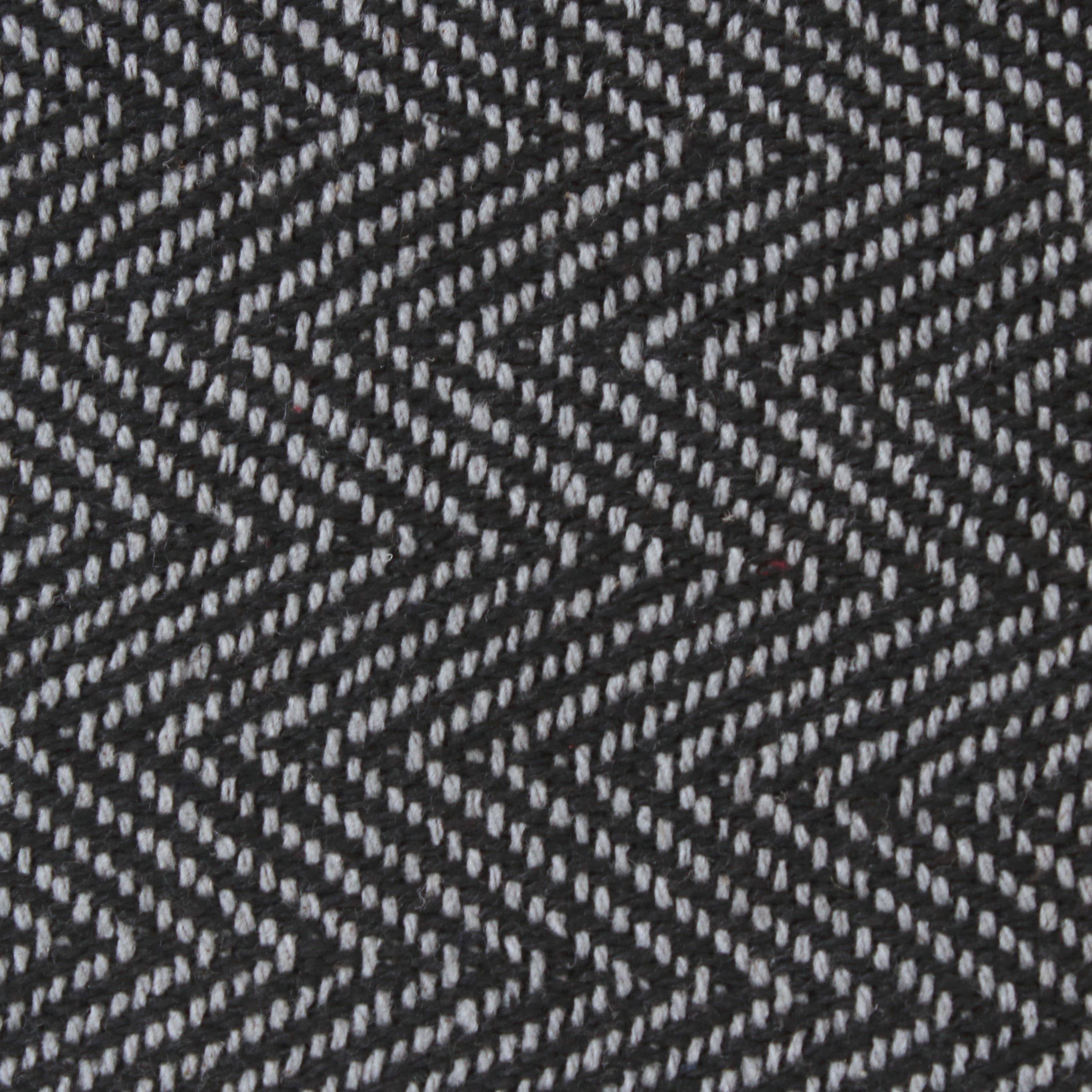 Fabstyles - Wholesale Decoratiedeken - Fabstyles Visgraat gestreept katoenen deken franjes13