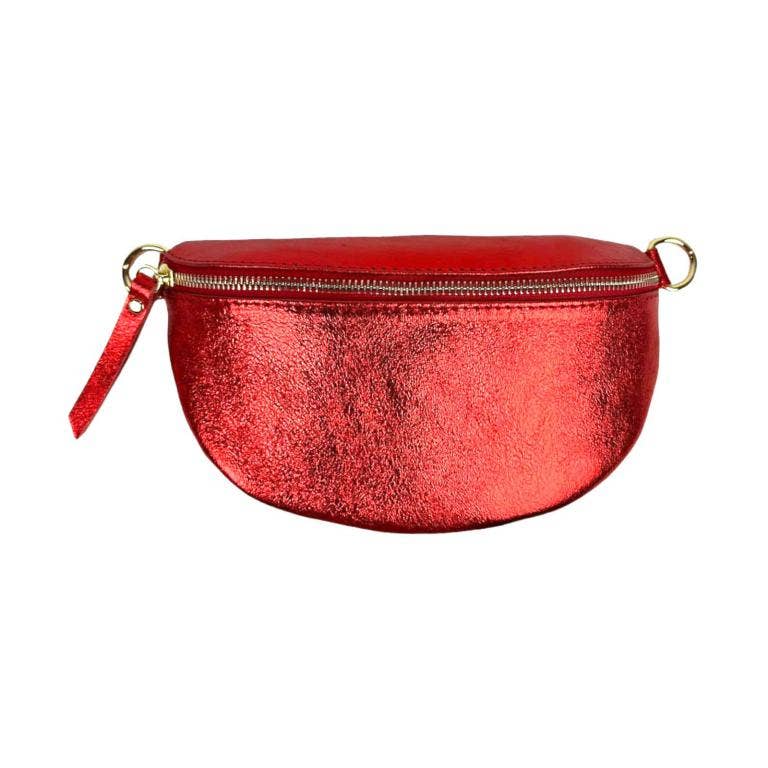 Chenson & Gorett - Vente Sac ceinture – femme - Sac banane compact en cuir italien pour femme. Promotion en ligne.2