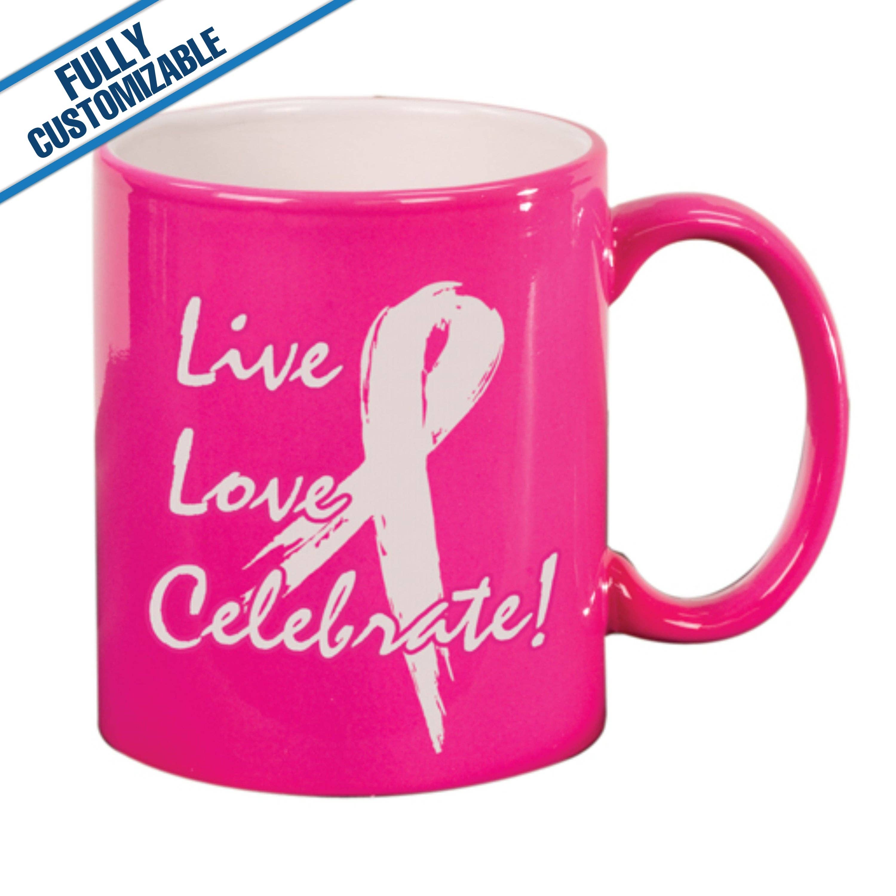 GiftWorksPlus - Vente Tasse à café - 11 oz. Tasse en céramique gravée entièrement personnalisable5