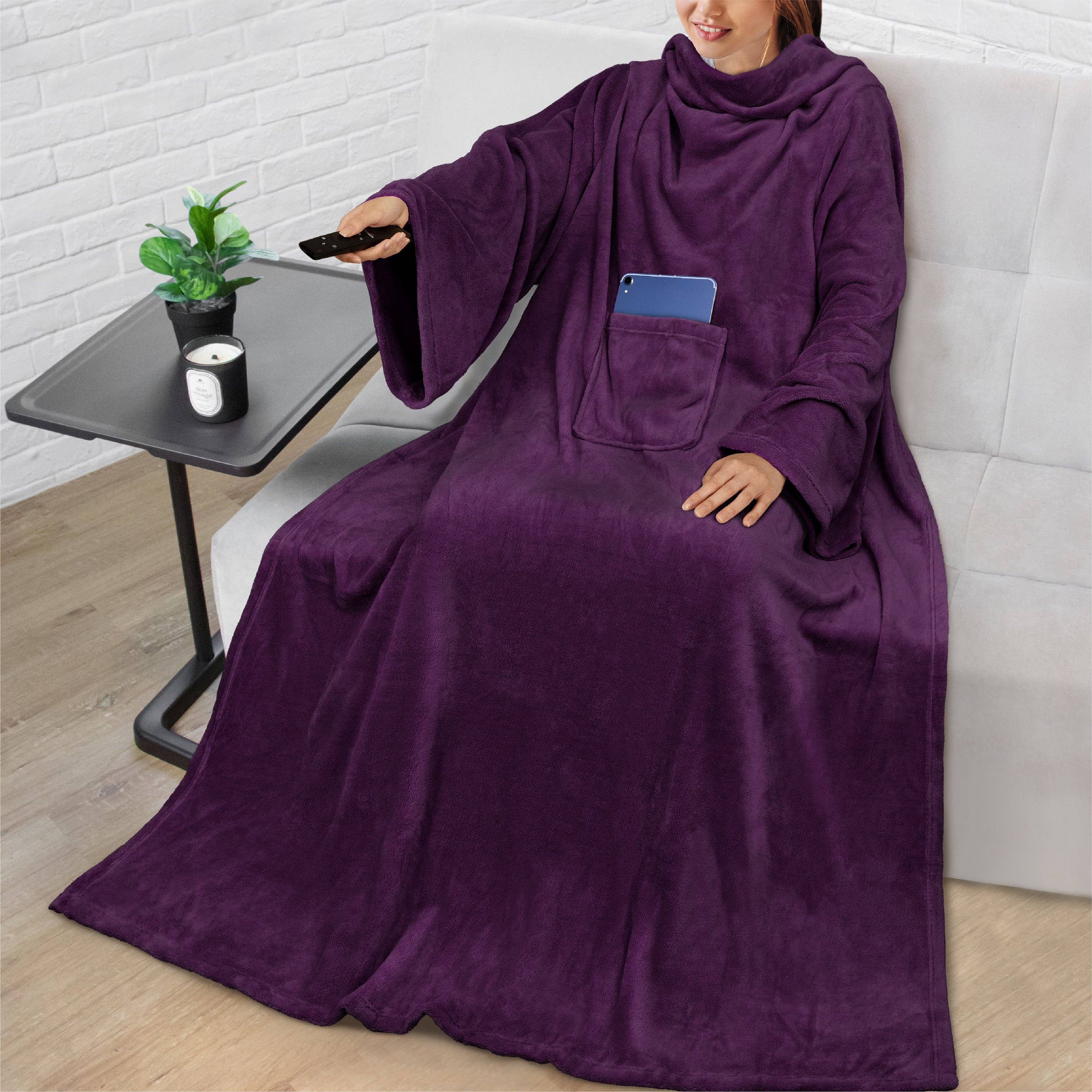 Pavilia - Vendita all'ingrosso Plaid - Coperta con maniche - Tasca applicata19