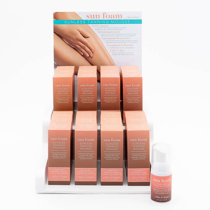Mixologie - Wholesale Self-Tanner - Sunfoam Tanning Mousse Pre-Pack (Travel Size Bottles)