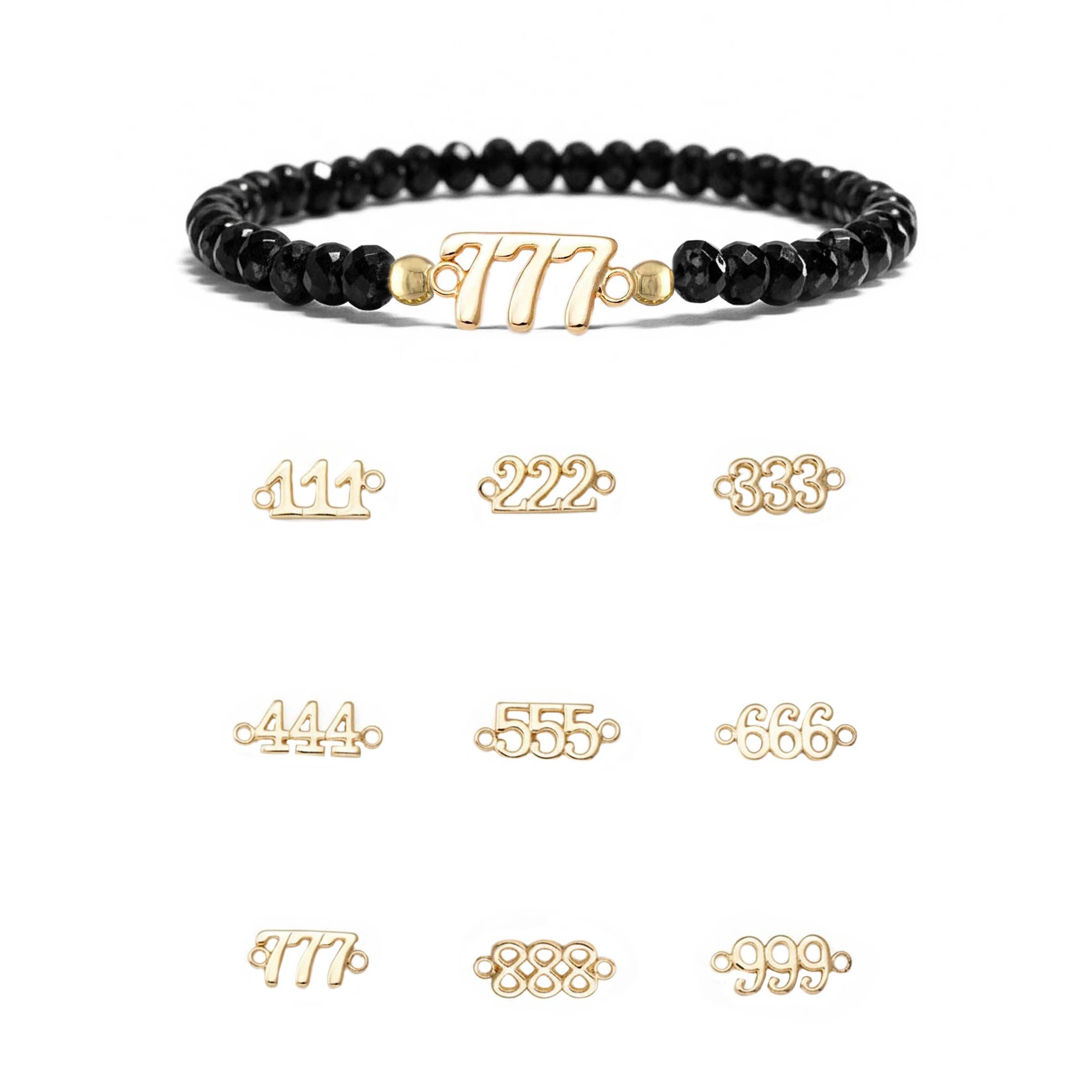 Love, Lisa - Vente Bracelet de perles - Bracelet Chiffre Ange6