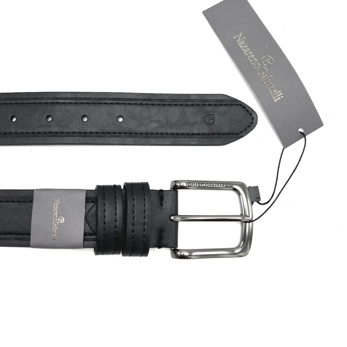 Preto Ideias para Presentes, Cinto de Couro com Caixa de Madeira, N.Gabrielli, art. para venda a revendedores na Faire1