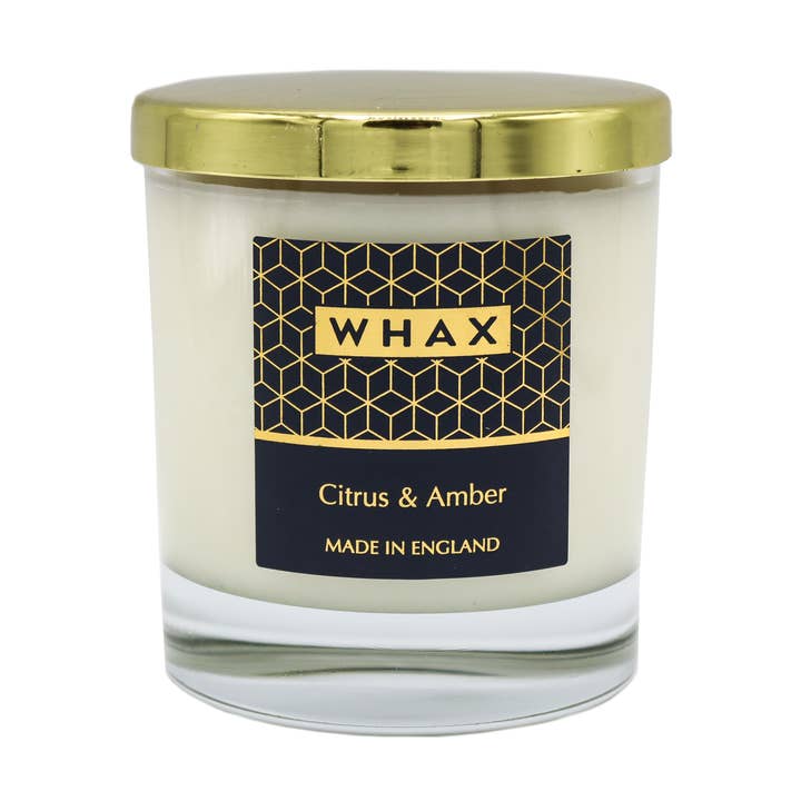 Citrus & Amber Home Candle for wholesale by Whax