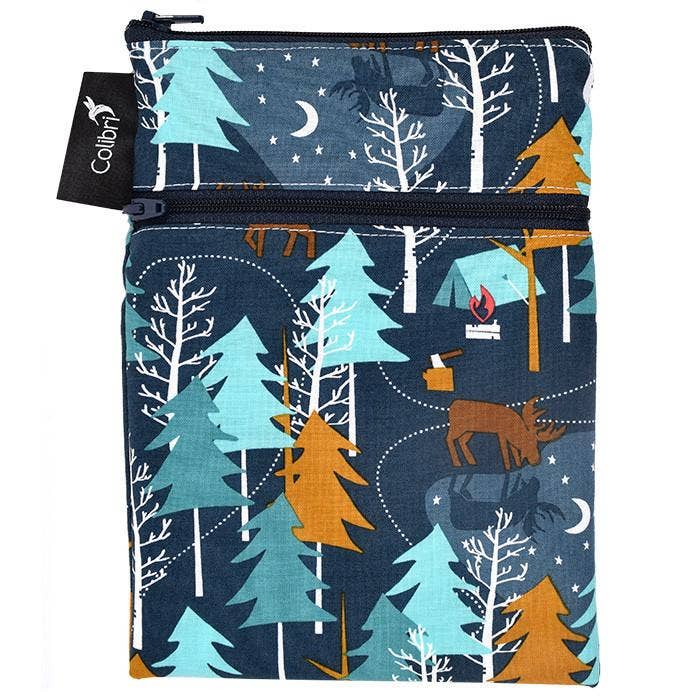 Colibri Canada - Wholesale Wet Bag - Kids & Baby - Camp Out Mini Double Duty Wet Bag