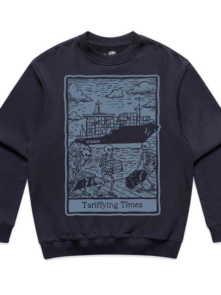 Tariffying Times Crew for wholesale by Vardagen