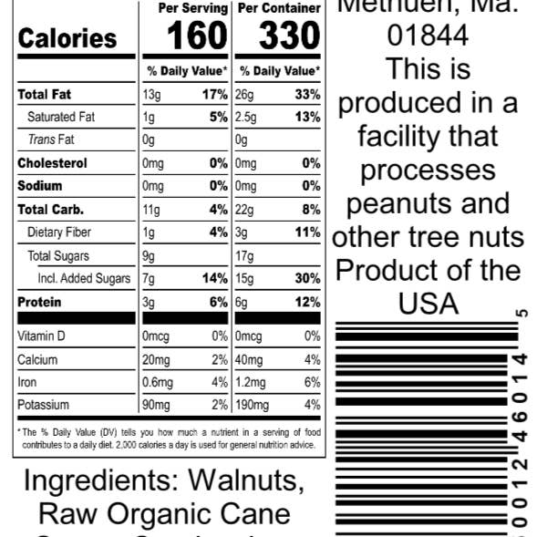 Q's Nuts, LLC - Wholesale Nuts - 2 oz Winter Solstice Walnuts1