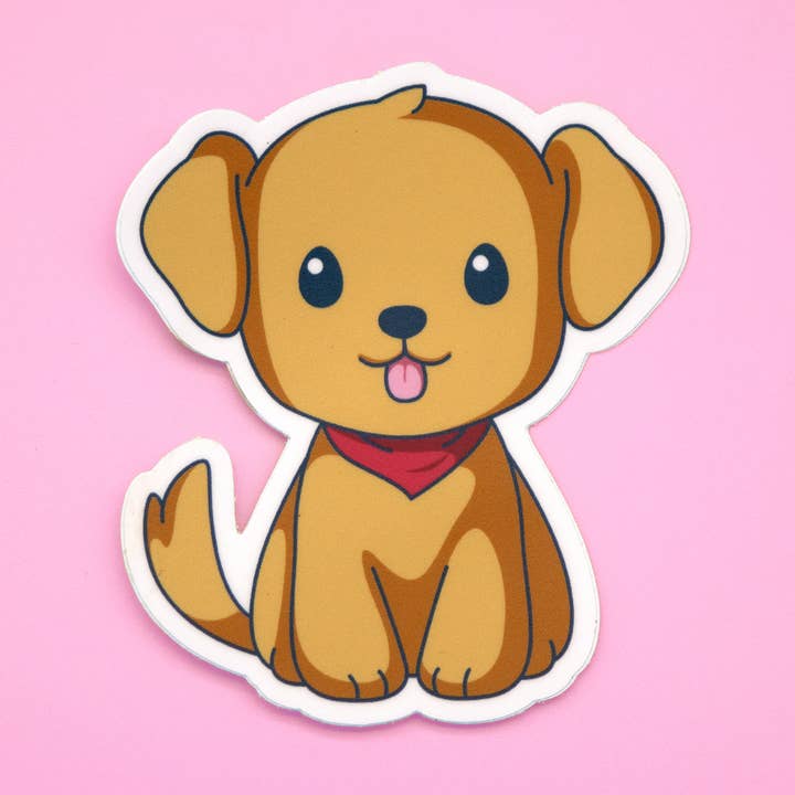 Dog Sticker - Alphabet Crossing for wholesale by Arona