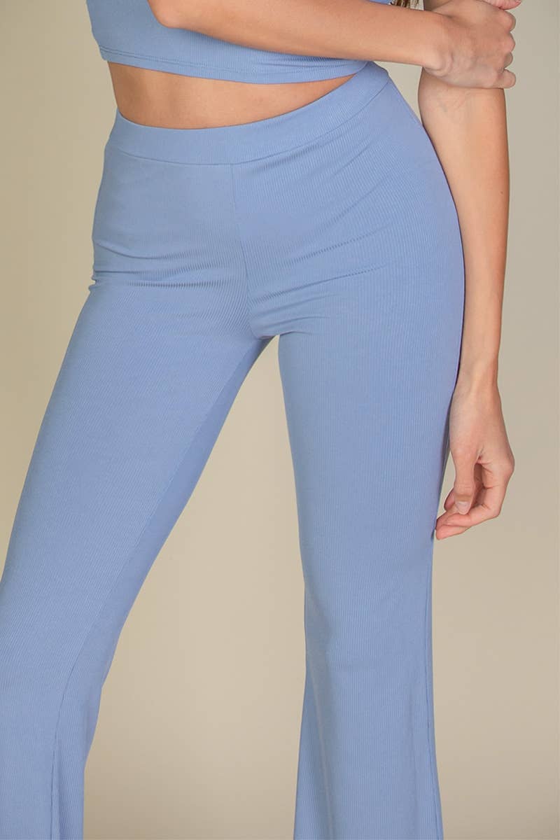 CAPELLA APPAREL - Wholesale Pants - Women's - High Waisted Flare Pants36