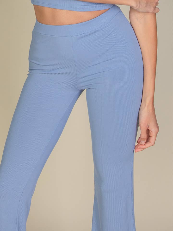 CAPELLA APPAREL - Wholesale Pants - Women's - High Waisted Flare Pants36