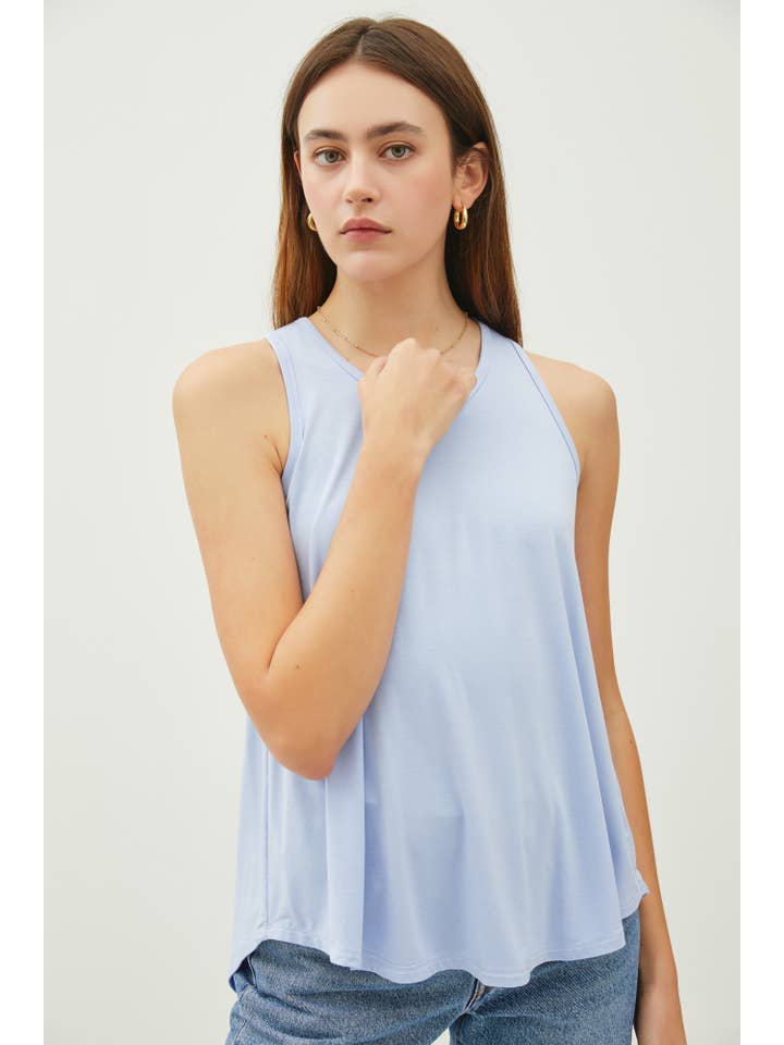 Be Cool - Wholesale Tank Top - Women's - SOFT FLOWY ROUND NECK TANK TOP22