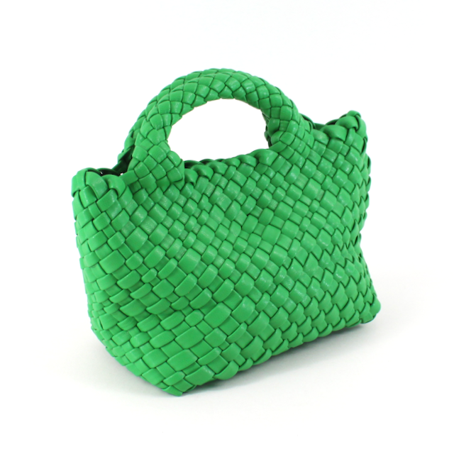 Pretty Persuasions - Wholesale Tote Bag - Women's - P24012 Small Woven Tote Crossbody Bag w/Cosmetic Pouch8