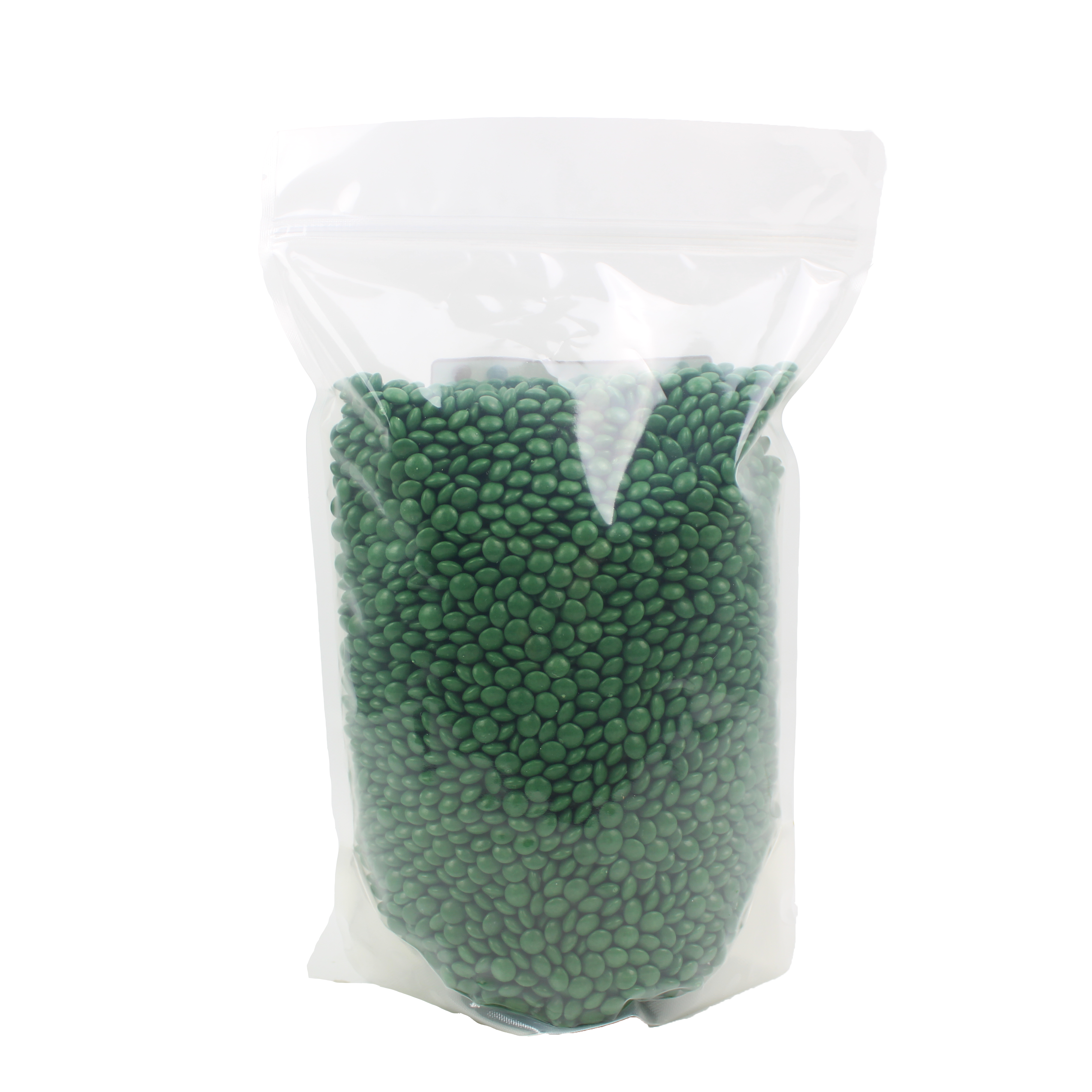 Carletti – Großhandel Süßigkeiten mit Schokoglasur – Mini-Schokolinsen (M&Ms), Grün – 2 kg1