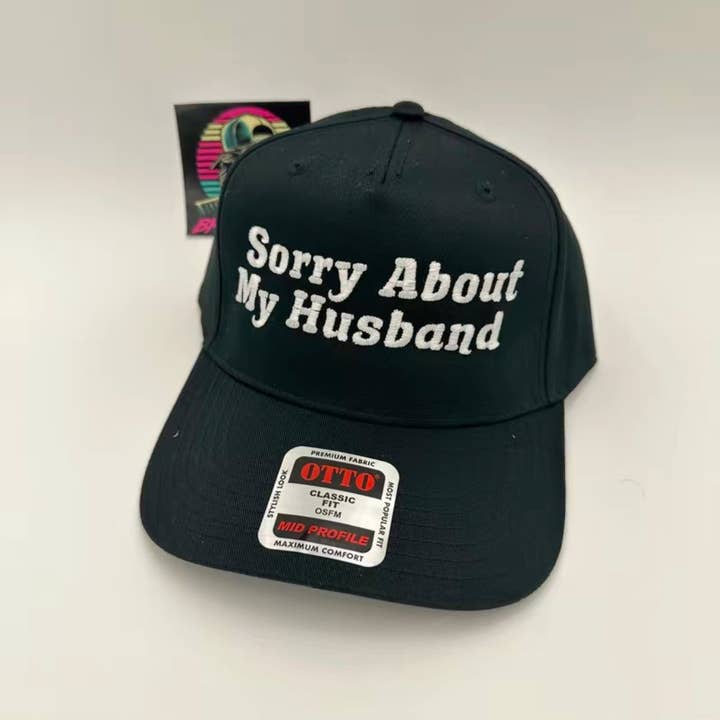 The Brim Reapers - Wholesale Trucker Hat - Women's - Sorry About My Husband Trucker Hat8