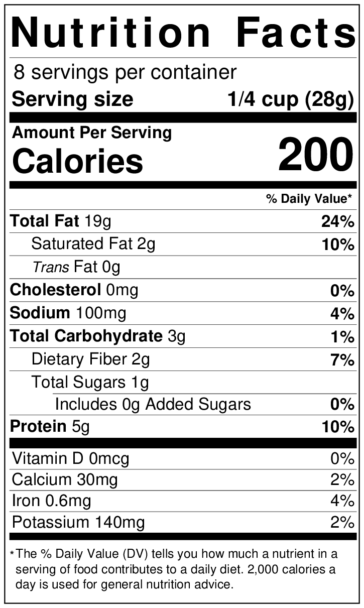 Tenderlyrooted - Wholesale Nuts - 8 oz Savory Bag3