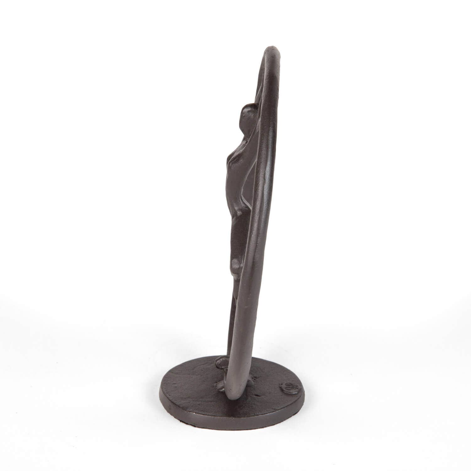 Danya B - Wholesale Sculpture - Yoga Tree Circle Cast Iron Sculpture5