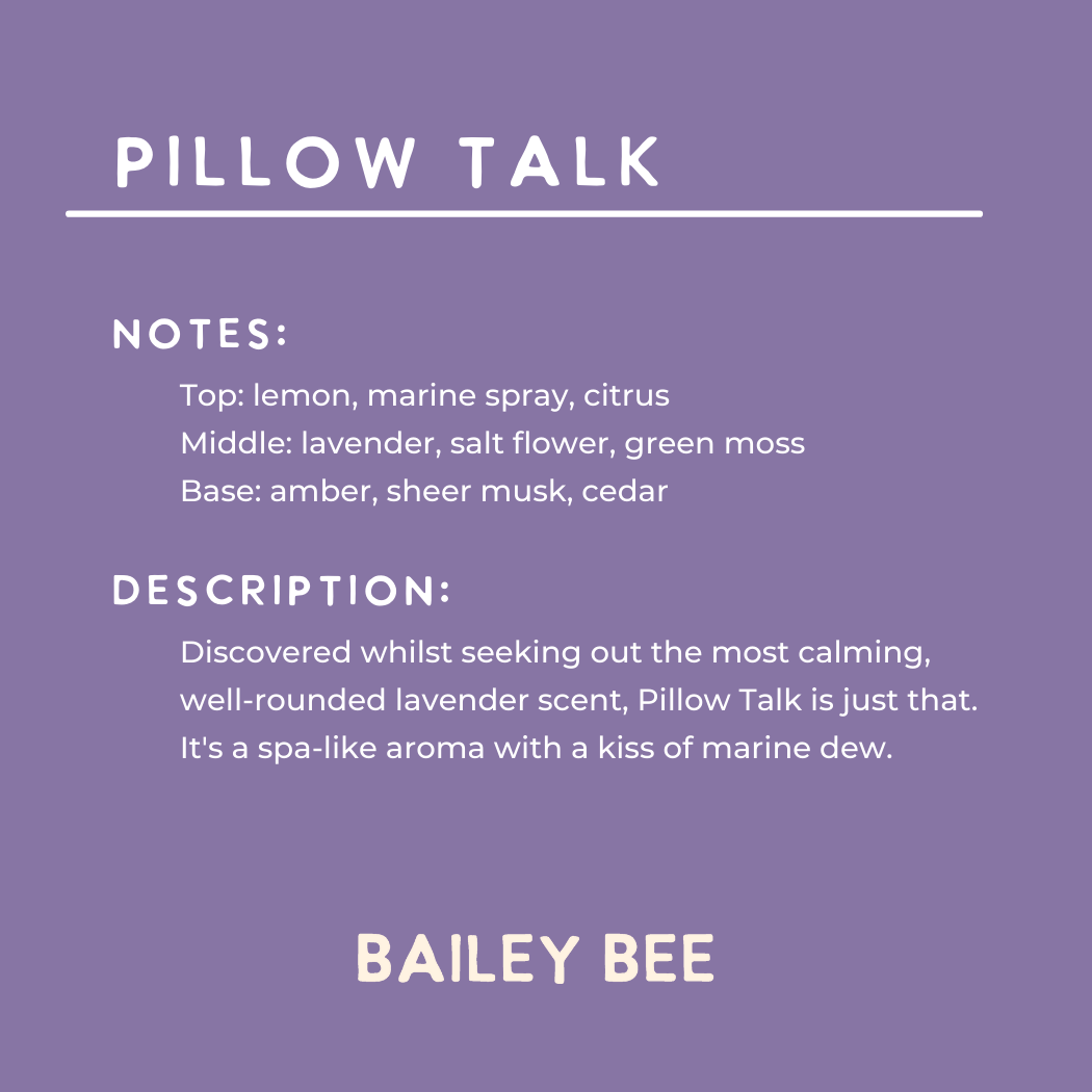 Bailey Bee - Wholesale Room & Linen Spray - Pillow Talk | Room + Linen Spray3