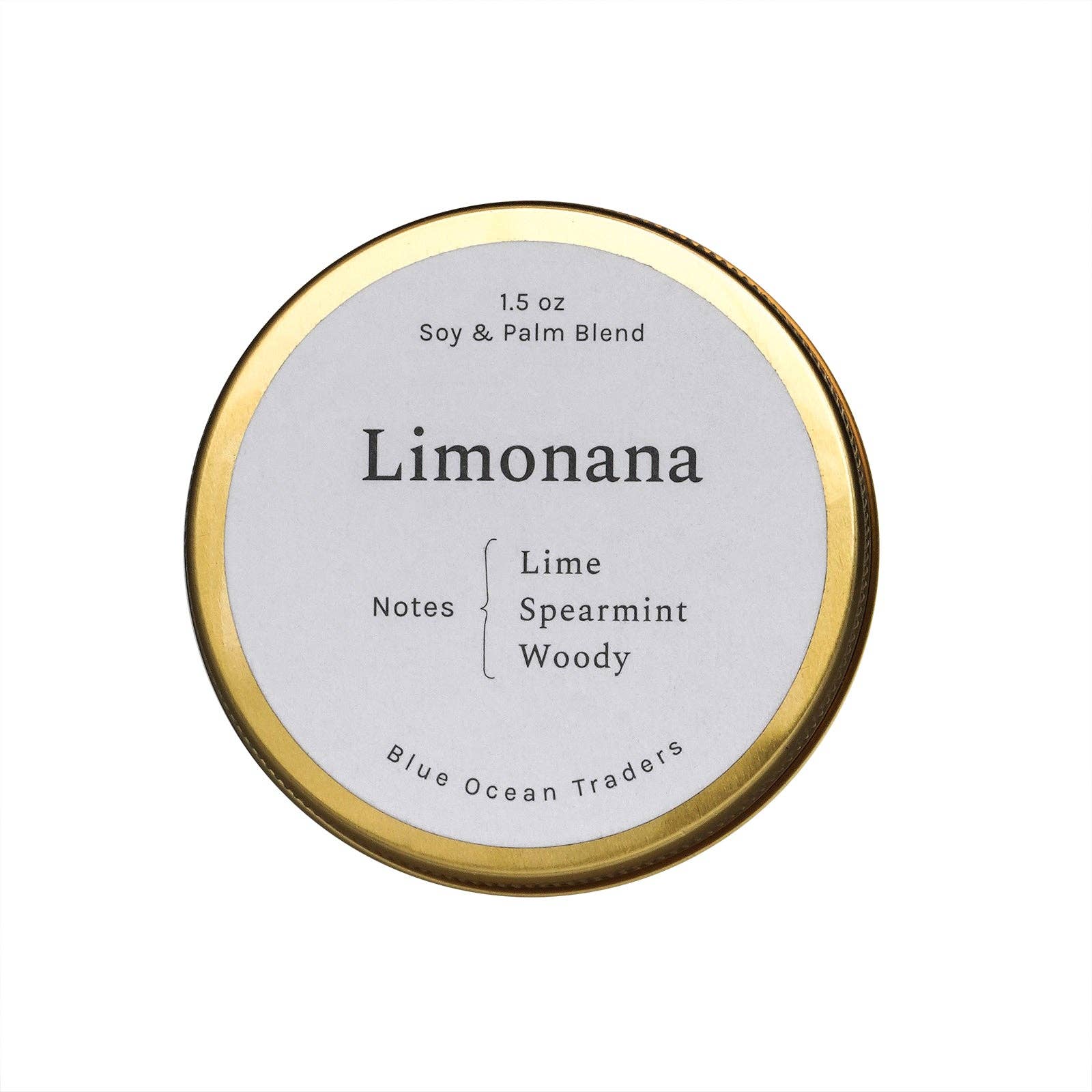 Blue Ocean Traders - Wholesale Travel Candles - Limonana Travel Tin0