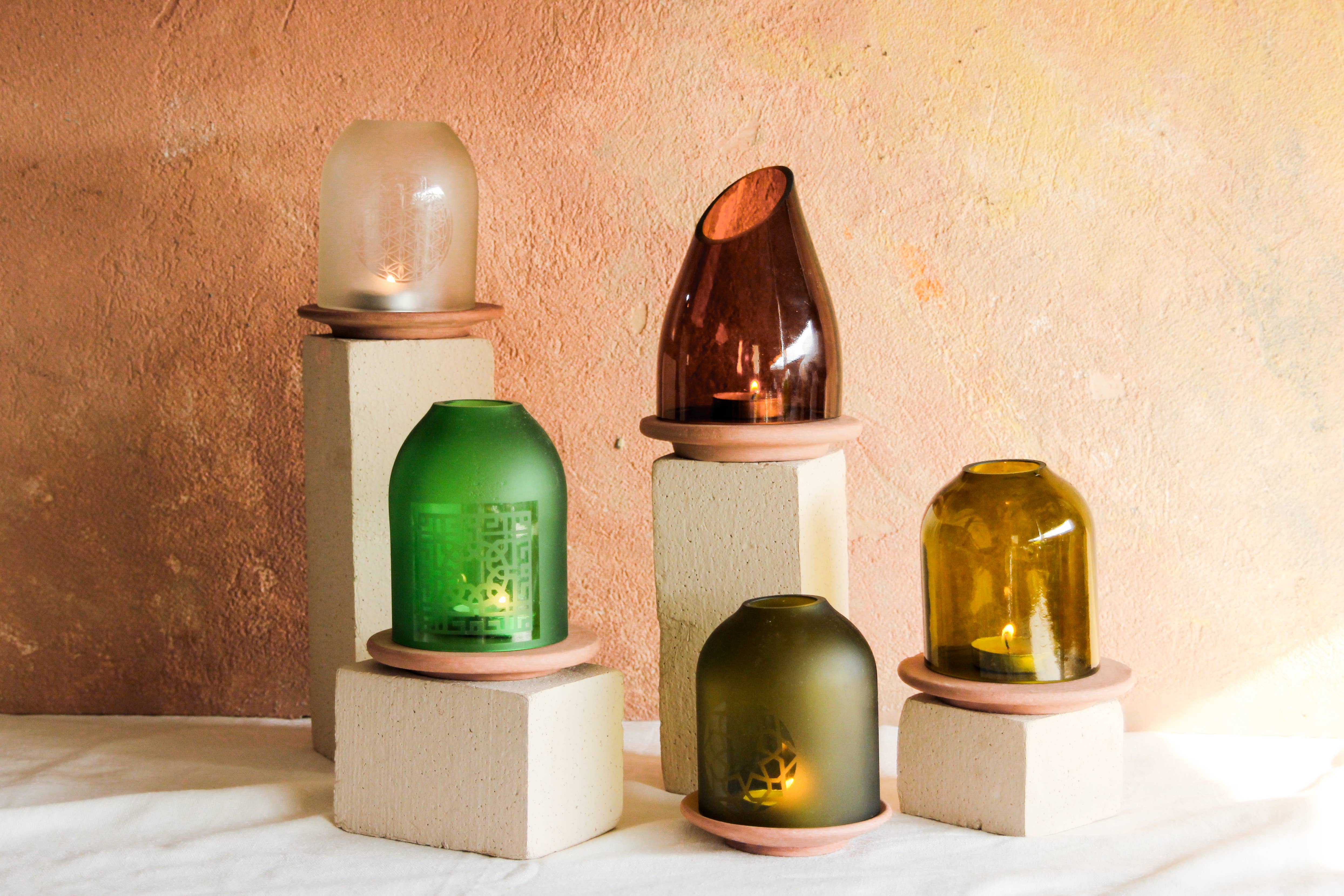 Ethical Global - Vente Lanternes - Lanterne/Votive Plain Eco - Fabriqué à la main recyclé6