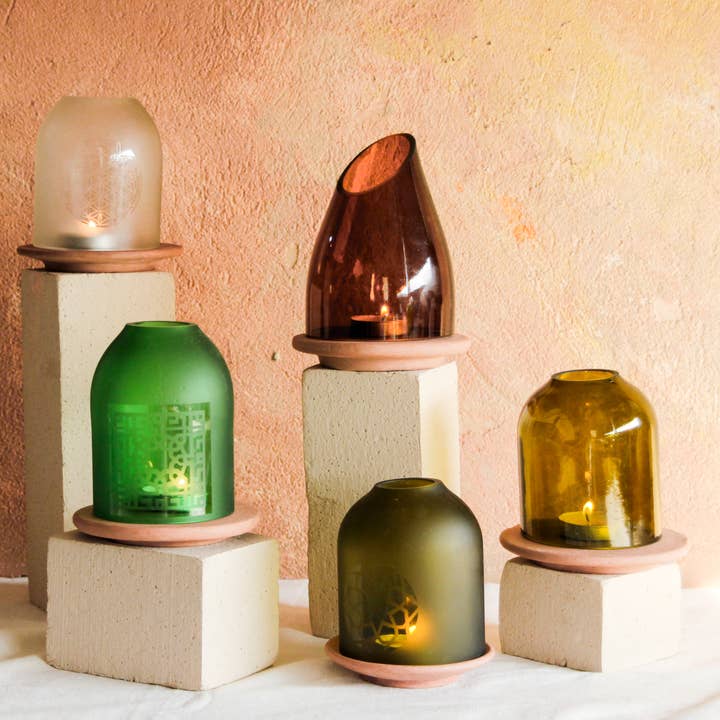 Ethical Global - Wholesale Lantern - Star Lantern/Votive Upcycled Hand-Crafted8