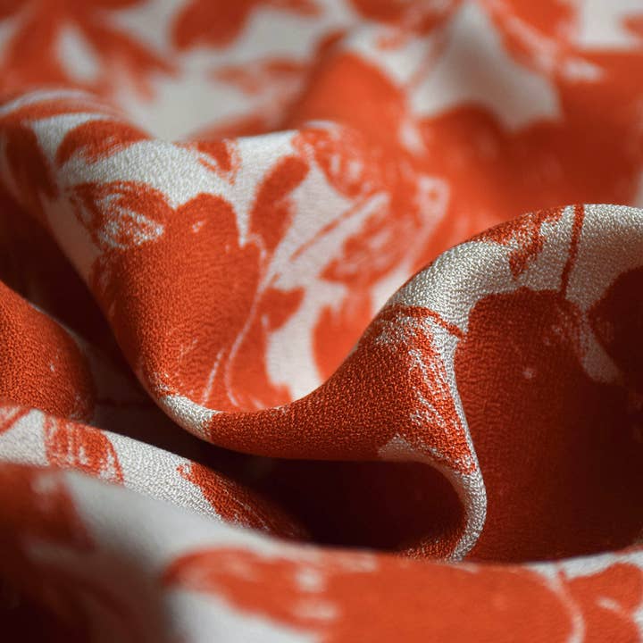 COUSETTE - Wholesale Fabric - Viscose crepe - Sunset garden2