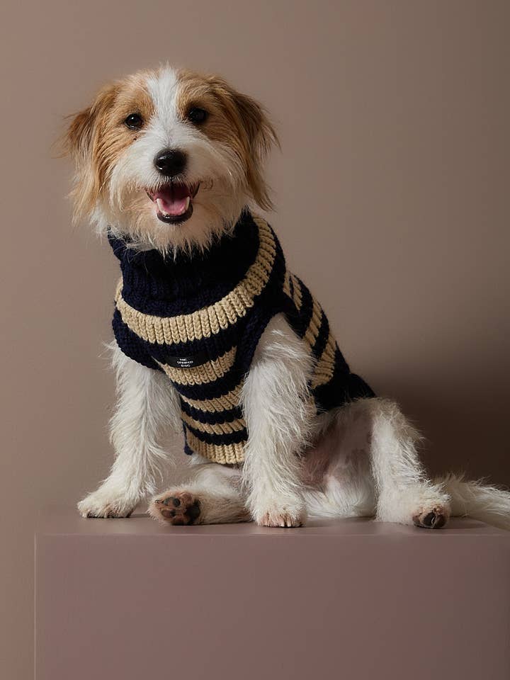 Gestreifter Strickpullover KYRA für den Großhandel von The Striped Dog