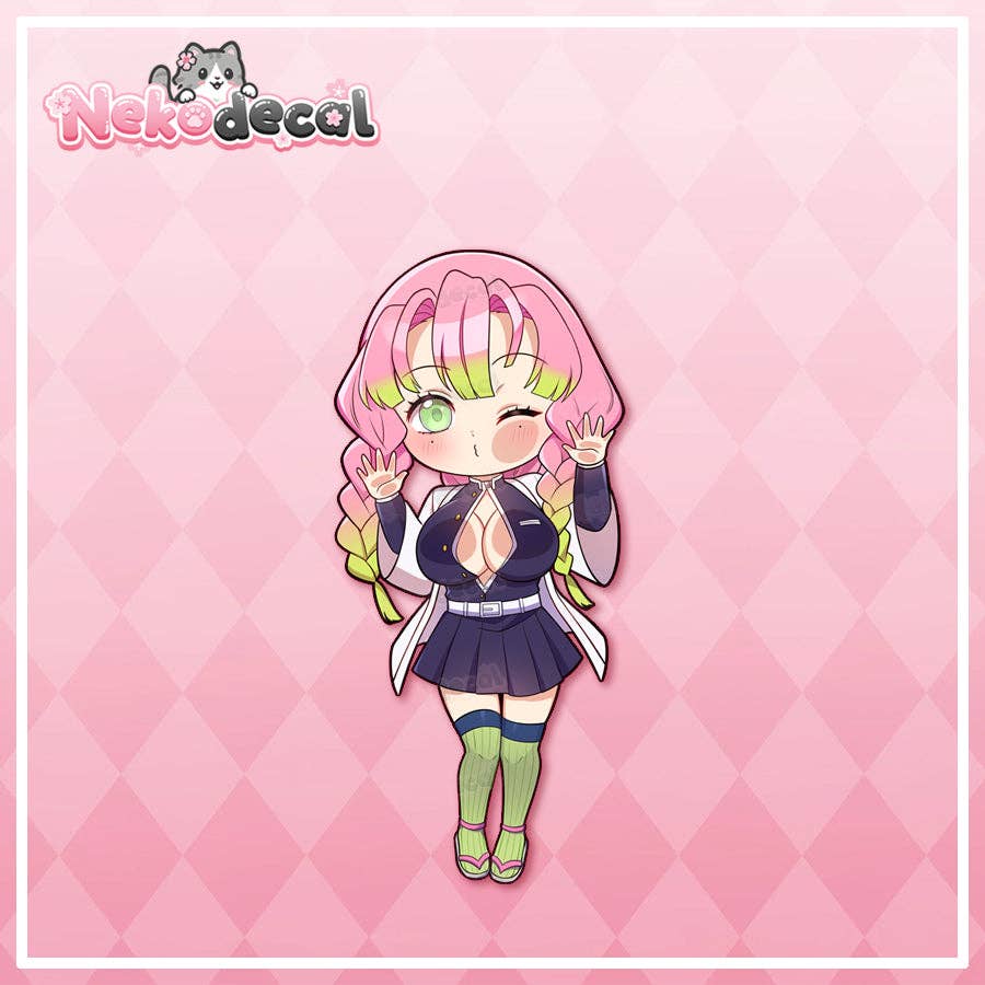 Nekodecal - Wholesale Sticker - Pressed Chibi Peekers5