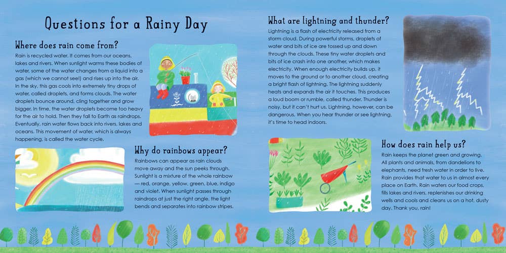 Barefoot Books - Vente Preschool Book (3-5) - J'aime la pluie4