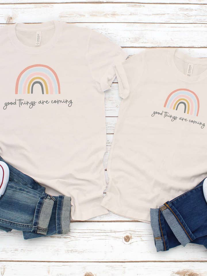 Good Things Are Coming T-Shirt for wholesale by Binxy Baby