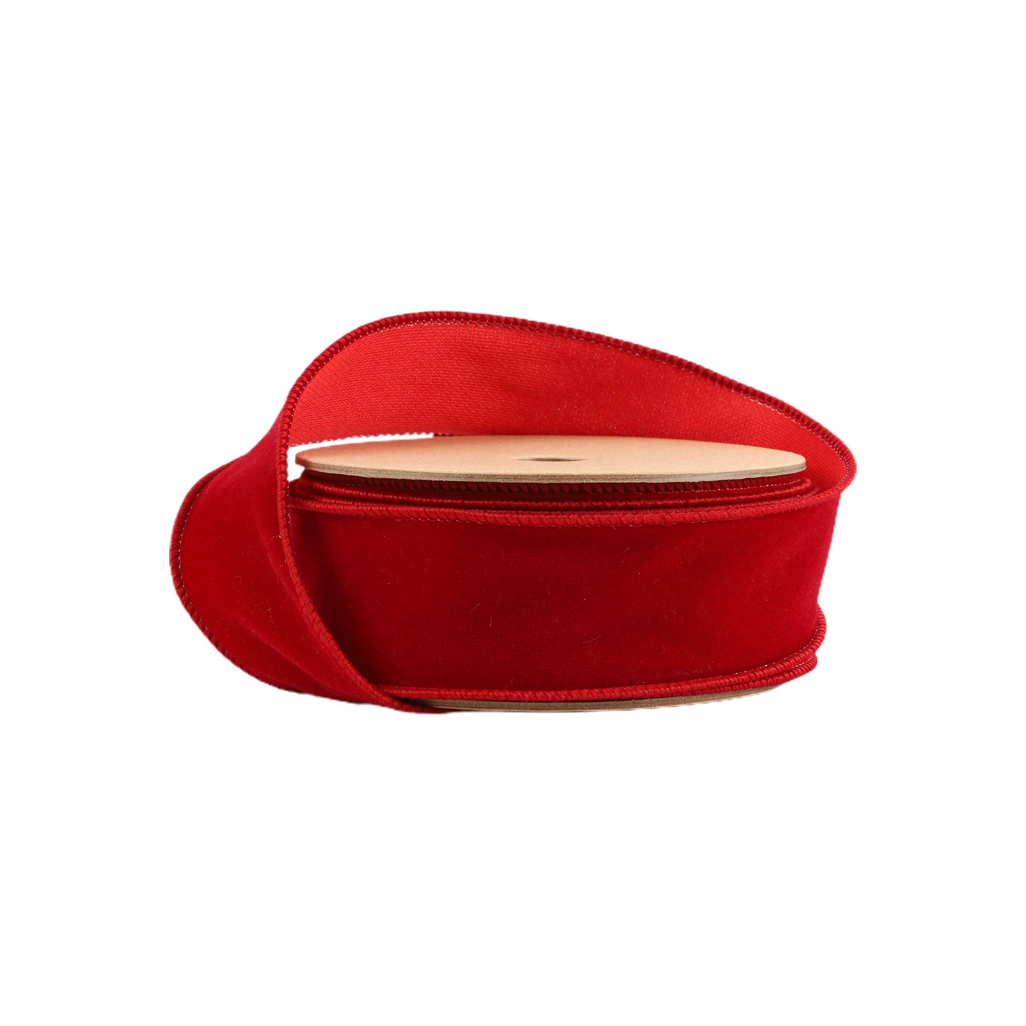 LA Ribbons Wholesale – Engroshandel Bånd – 1 1/2" Trådet Fløjlsbånd | Magenta | 10 Yard Rulle0