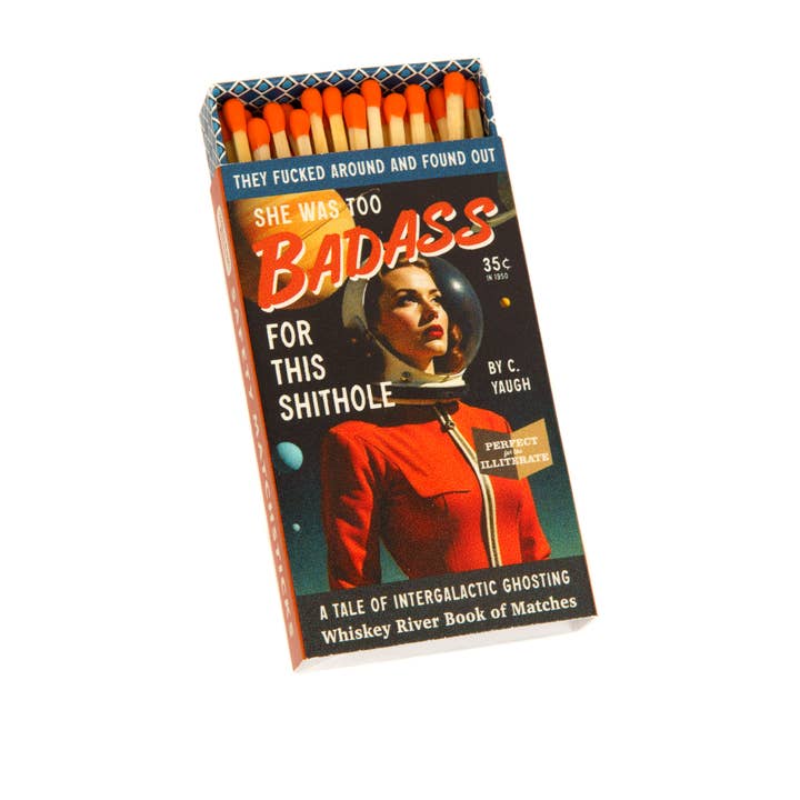 Whiskey River Soap Co. - Venta al por mayor Cerillas - Libro de Fósforos de Fricción Pulp Impresionante2