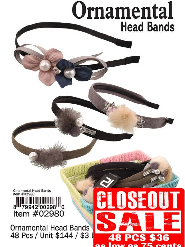Bandeaux Ornementaux pour la vente par Puka Creations