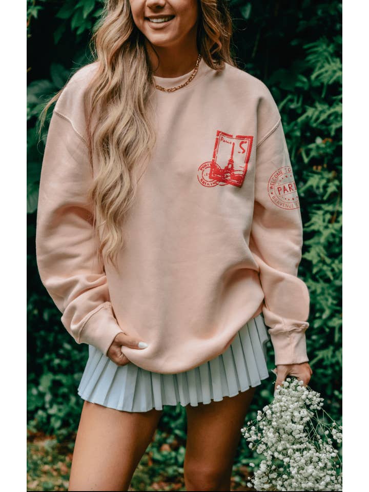 Southern Bliss Co. - Wholesale Graphic Sweatshirt - Women's - C'est La Vie Sweatshirt
